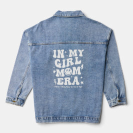 In My Girl Mom Era名前をカスタムするDenim Jacket デニムジャケット