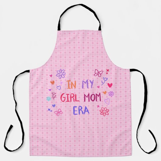  in my girl mom era CRAYON  エプロン (正面)