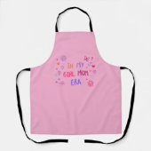  in my girl mom era CRAYON apron エプロン (正面)