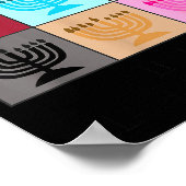 In My Hanukkah Era Ugly Jewish Xmas Funny Christma ポスター (角)