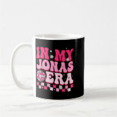 In My Jonas Era Funny Jonas Groovy 80's Men Women  コーヒーマグカップ (左)