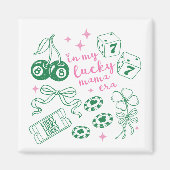 In My Lucky Mama Era Cute St Patricks Day マグネット (正面)