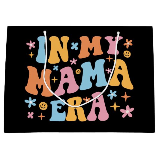 In My Mama Era 私のママ時代に ラージペーパーバッグ (正面)