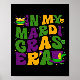In My Mardi Gras Eraカーニバルメンズキッズマルディ ポスター