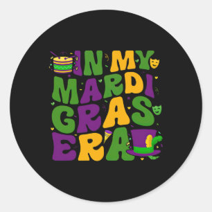 In My Mardi Gras Eraカーニバルメンズキッズマルディ ラウンドシール