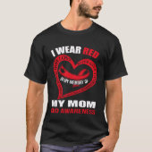 In my memory of my mom CHD AWARENESS Tシャツ (正面)