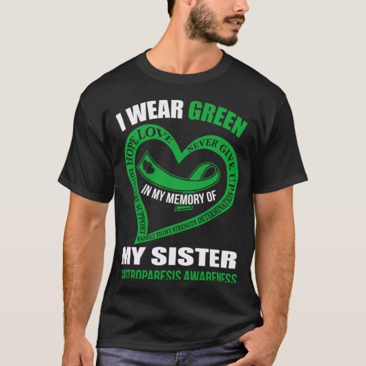 In my memory of my sister GASTROPARESIS AWARENESS Tシャツ (正面)