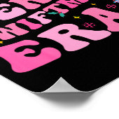 In My Merry Swiftmas Era Christmas Tree Snowflake  ポスター (角)