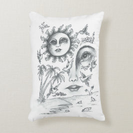 In My Mind's Eye Pen and Ink アクセントクッション