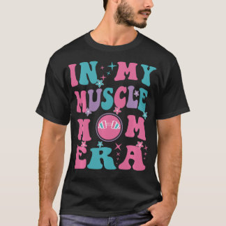 In My Muscle Mom Eraワークアウトフィットネスおもしろいレトロ Tシャツ