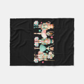 In My Nutcracker Era Ballet Nk Christmas Vibes Wom フリースブランケット (正面(横))