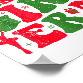 In My Nutcracker Girl Era Groovy Christmas Nutcrac ポスター (角)