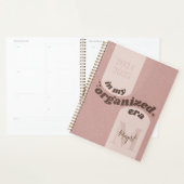 In My Organized EraカスタムプランナーおもしろいBoho Pink プランナー手帳 (ディスプレー)