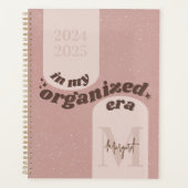 In My Organized EraカスタムプランナーおもしろいBoho Pink プランナー手帳 (正面)