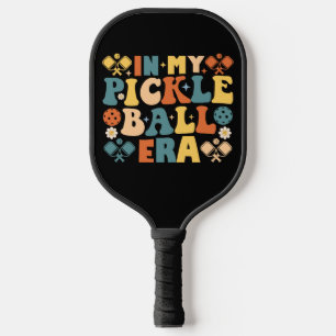 In My Pickleball EraレトロGroovy ピックルボールラケット