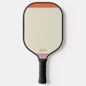In My Pickleball Era名前をカスタムするピックボールパドル ピックルボールラケット (裏面)
