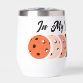 In My Pickleball Era - Orange VibesデザインTシャツ (正面)