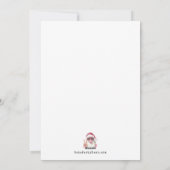 In My Pink Santa Era Trendy Pink Christmas  シーズンカード (裏面)