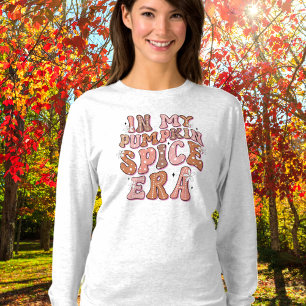 In My Pumpkin Spice Era長袖Tシャツ Tシャツ