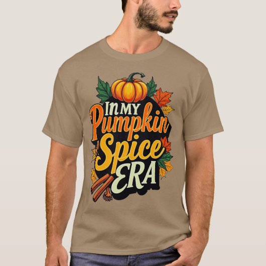 in my pumpkin spice era tシャツ (正面)