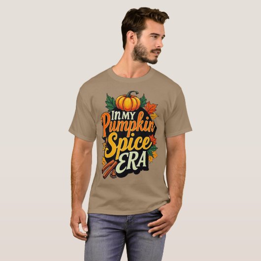 in my pumpkin spice era tシャツ (正面フル)