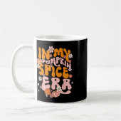 In My Pumpkin Spice Era Thanksgiving秋秋Y コーヒーマグカップ (左)