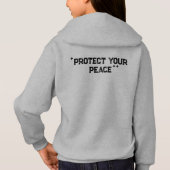 In My Quiet Era – Editable Quote Cat Hoodie (裏面)