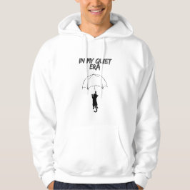 In My Quiet Era – Editable Quote Cat Hoodie パーカ