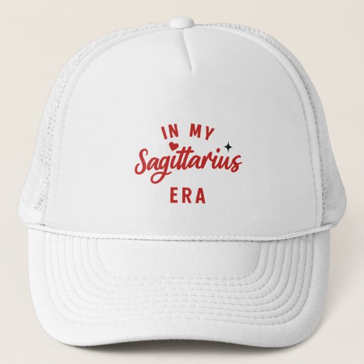 in my Sagittarius era Hat , Sagittarius gift キャップ (正面)