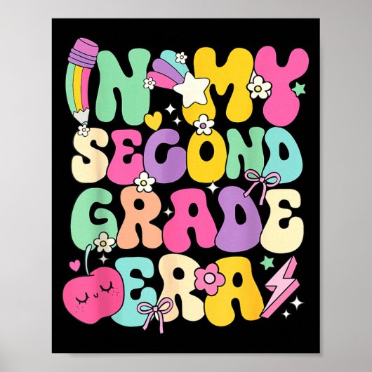 In My Second Grade Era Teachers Women Back To Scho ポスター (正面)