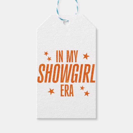 In My Showgirl Era ギフトタグ (正面)