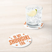 In My Showgirl Era ラウンドペーパーコースター (インサイチュ)