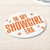 In My Showgirl Era ラウンドペーパーコースター (アングル)