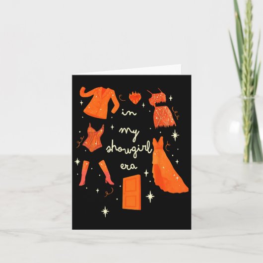 In My Showgirl Era Show女の子おもしろい女の子たち カード (正面)