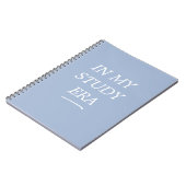 In My Study Era Blue Spiral Notebook ノートブック (左側)