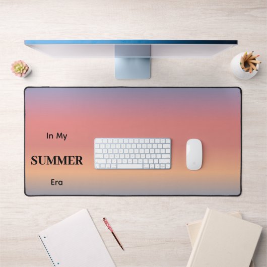 In My Summer Era Gradient Sunrise Color デスクマット (オフィス1)