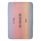 In My Summer Era Gradient Sunrise Color バスマット (正面縦)