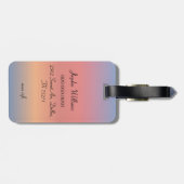 In My Summer Era Gradient Sunrise Color ラゲッジタグ (裏面横)