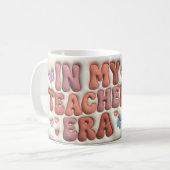 In My Teacher Era Retro Classic 11oz Mug コーヒーマグカップ (正面左)