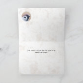 In My Thoughts - Sparrow and Matthew 10:31 カード (内部)