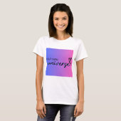 In My UniverseのTシャツ Tシャツ (正面フル)