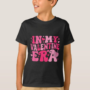 In My Valentine EraレトロValentines Day Women Hea Tシャツ