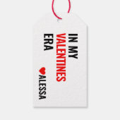 In My Valentines Era Taylor インスパイア Valentine ギフトタグ (裏面)