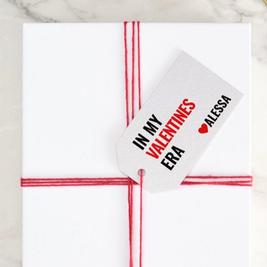 In My Valentines Era Taylor インスパイア Valentine ギフトタグ