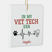 In My Vet Tech Era セラミックオーナメント (右)