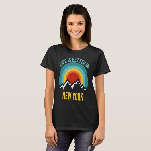 in New York New York Tシャツ (正面フル)