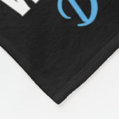 In November We Wear Blue Diabetes Awareness Cute B フリースブランケット (角)