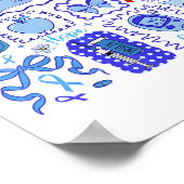 In November We Wear Blue Diabetes Awareness Fight  ポスター (角)