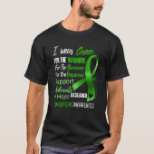 In October I Wear Green For Dwarfism Awareness Gre Tシャツ (正面)