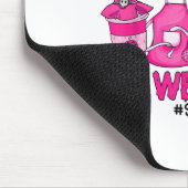 In October We Wear Nk Breast Cancer School Lunch L マウスパッド (コーナー)